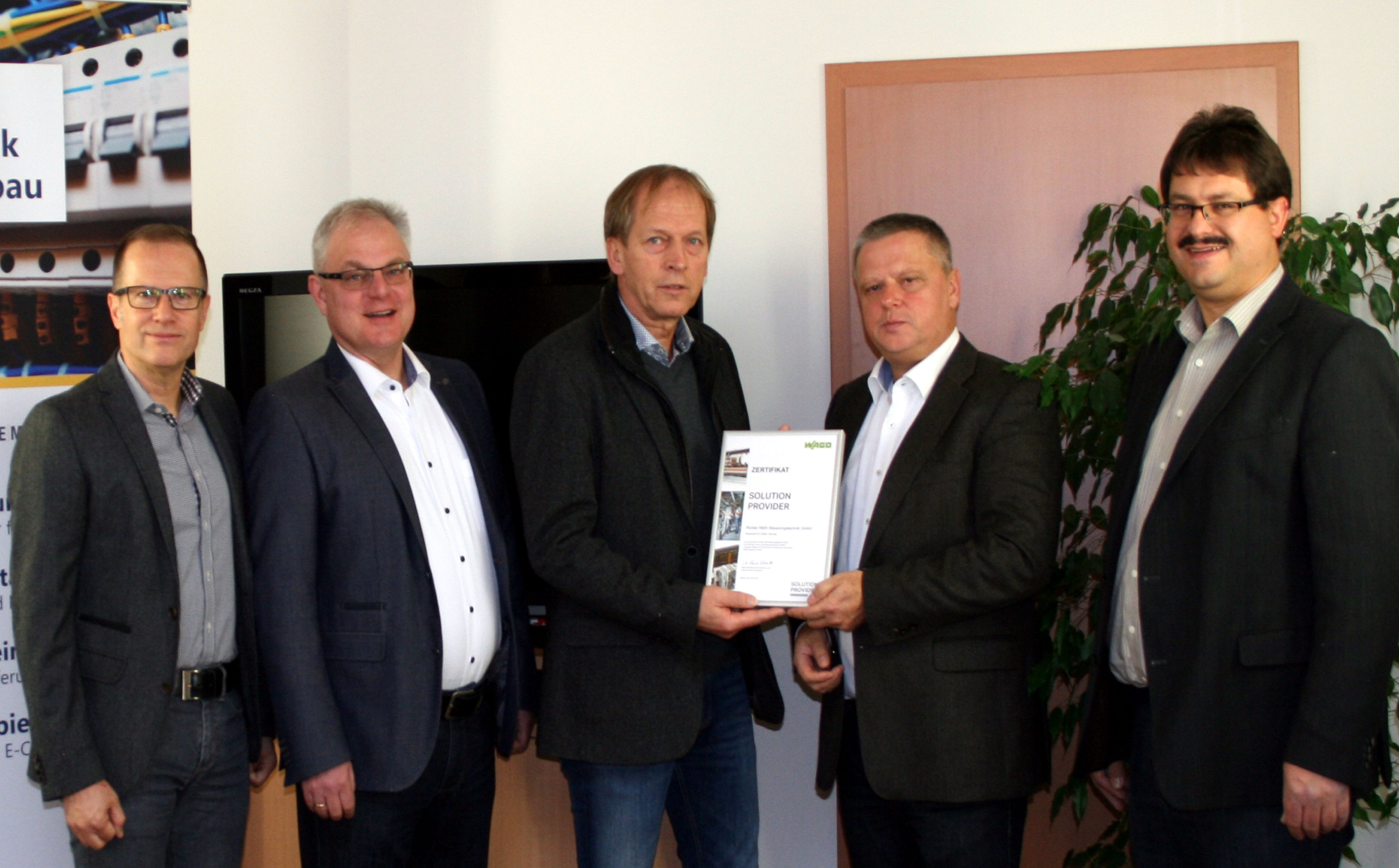 R&W Urkundenübergabe WAGO